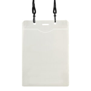 Porta Credencial PVC Vertical 9.7 x 15.5