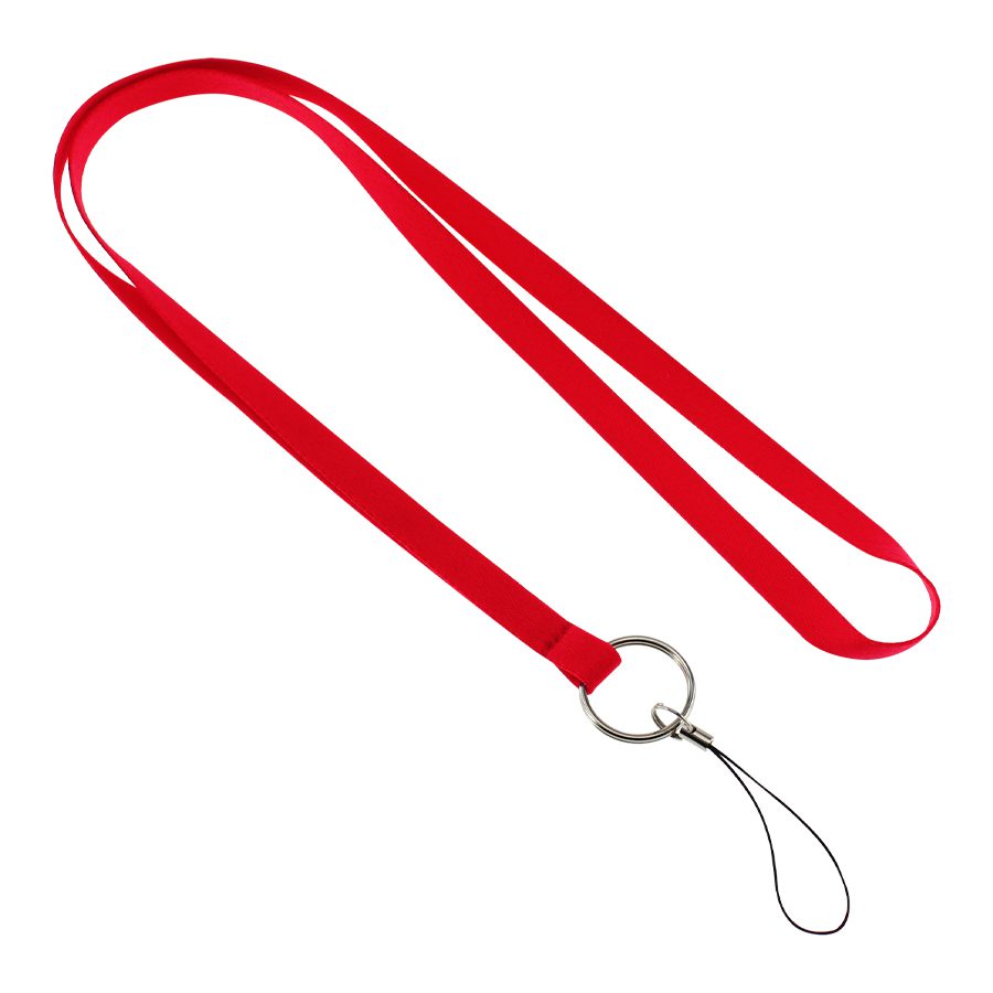 Lanyard Liso de 1 cm. 