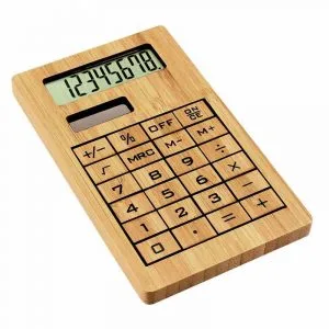 Calculadora Solar Bambú