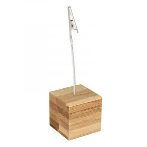Memo Clip 4 x 4 Bambú