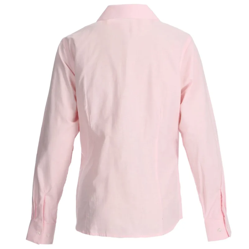 Blusa Oxford Manga Larga 