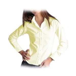 Blusa Oxford Manga Larga