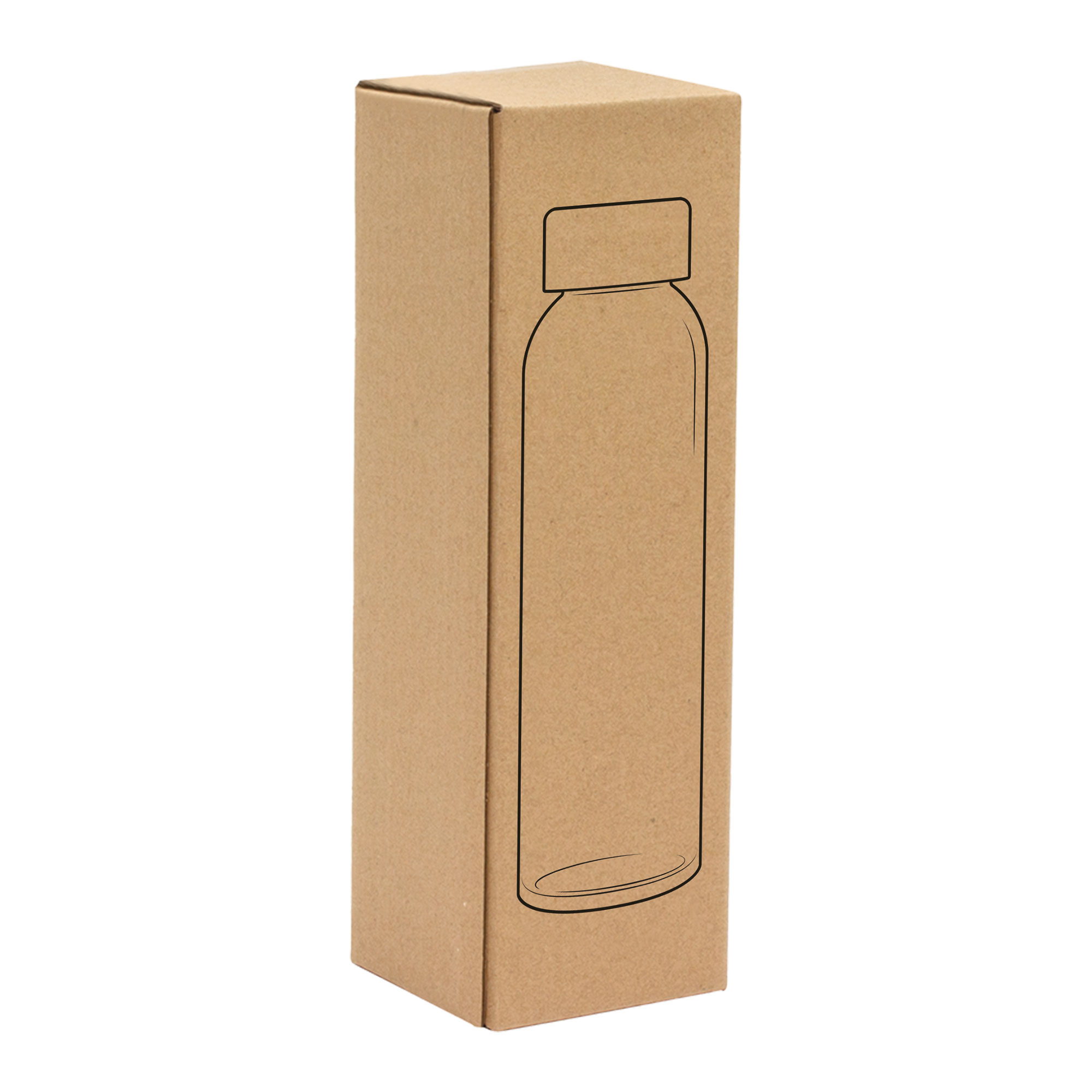 Botella Vidrio 500 cc.