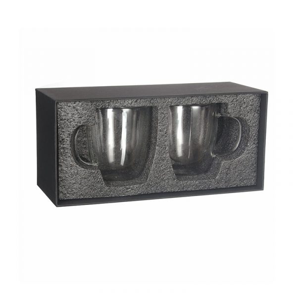 Set Tazas Vidrio 280 cc.