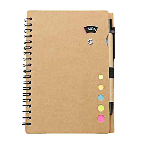 Memo Set Cartón Reciclado
