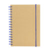Cuaderno 14 x 21 Cartón Kraft