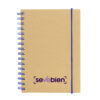 Cuaderno 14 x 21 Cartón Kraft