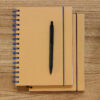 Cuaderno 14 x 21 Cartón Kraft
