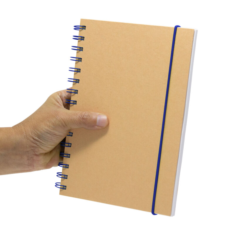 Cuaderno 14 x 21 Cartón Kraft