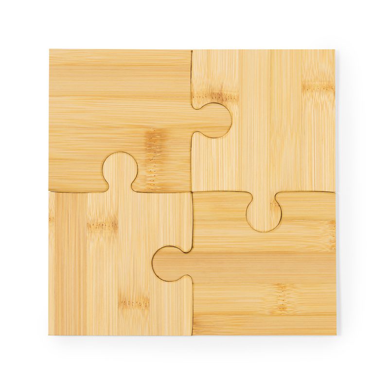 Set Posavasos Bambú