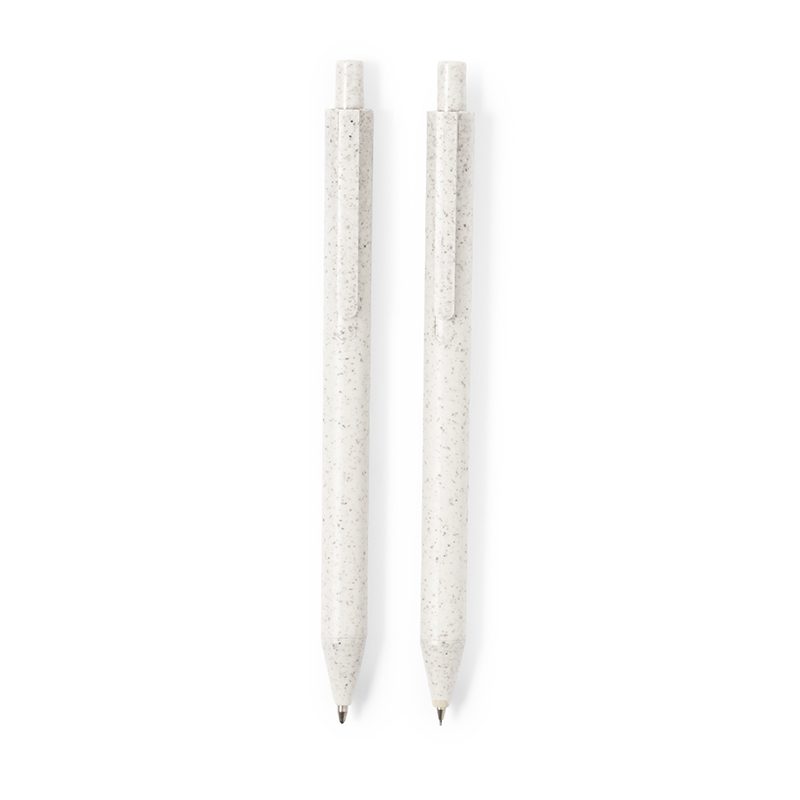 Set Bolígrafo Portaminas / Fibra de Trigo