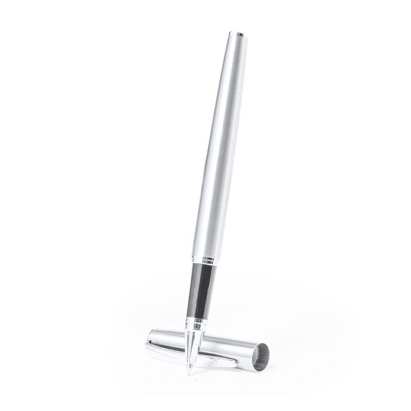 Set Roller Bolígrafo Acero Inoxidable Reciclado