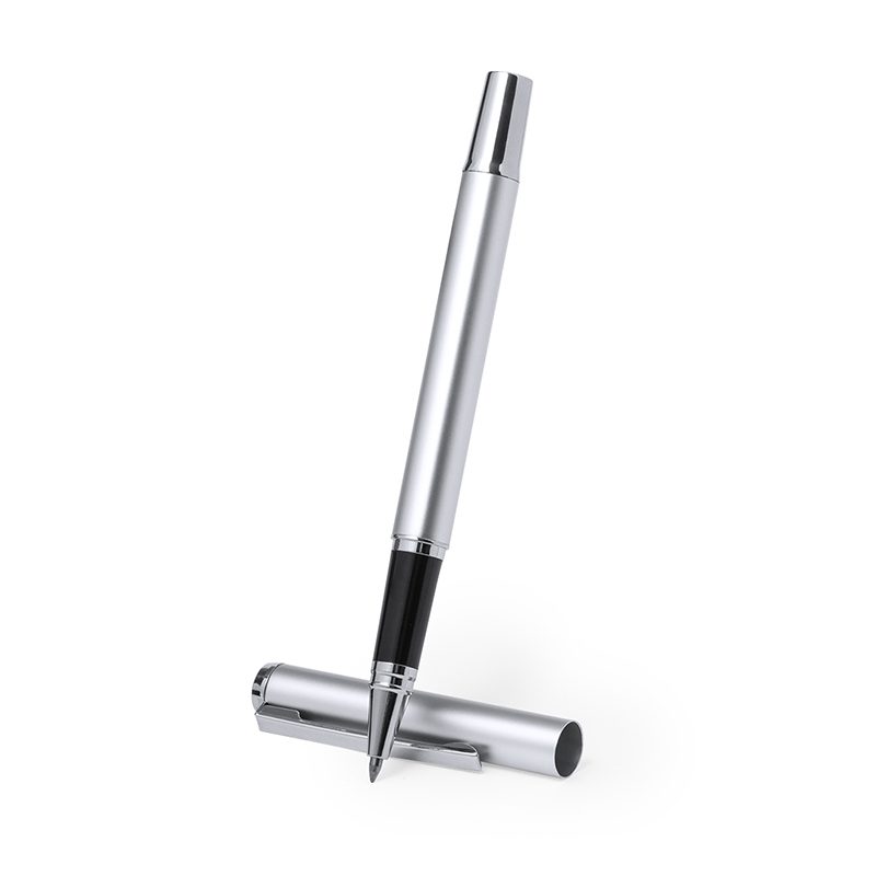 Set Bolígrafo Roller Aluminio Reciclado