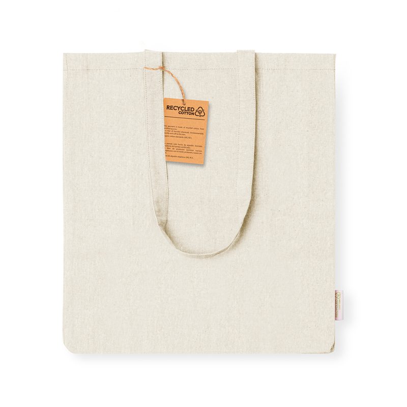 Bolsa Algodón Reciclado 38 x 42 x 8 / 140 grs.