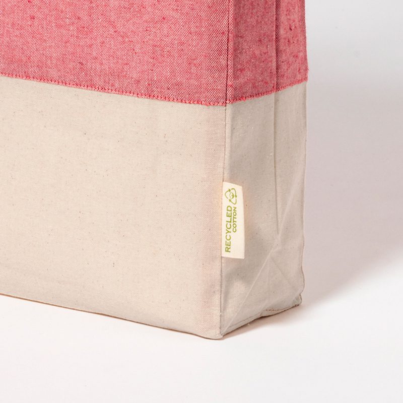Bolsa Algodón Reciclado 38 x 42 x 8 / 120 grs.