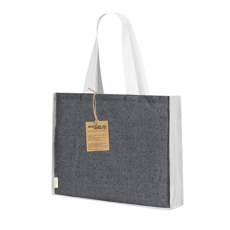 Bolsa 45 x 36 x 11 Algodón Reciclado Yute / 140 grs.