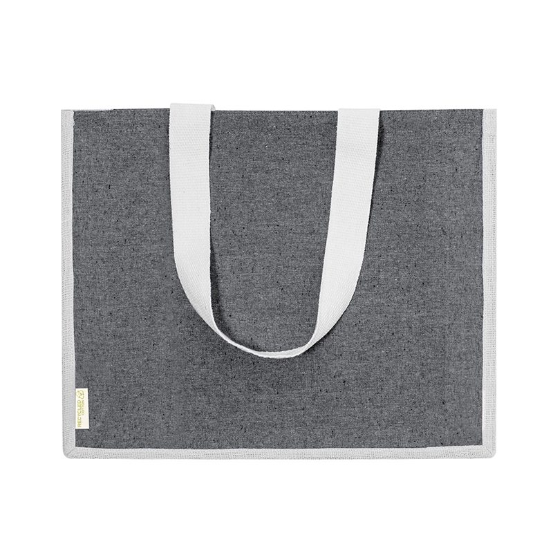 Bolsa 45 x 36 x 11 Algodón Reciclado Yute / 140 grs.