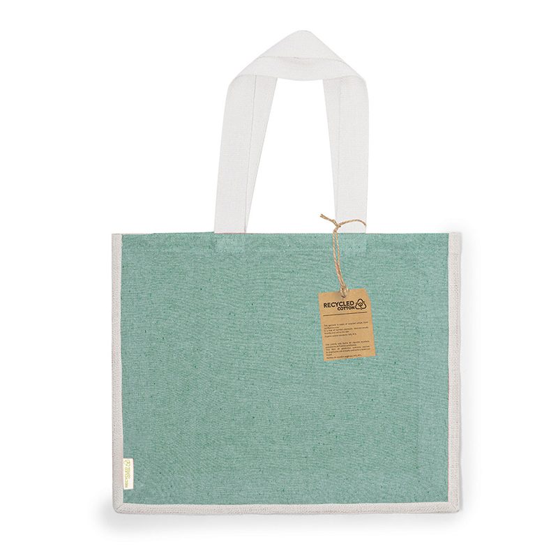 Bolsa 45 x 36 x 11 Algodón Reciclado Yute / 140 grs.
