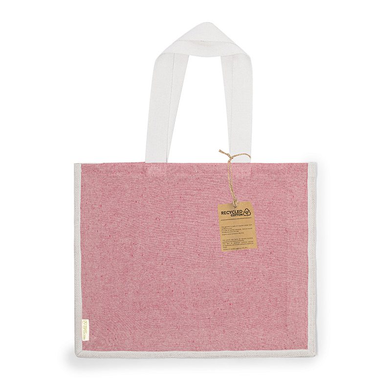 Bolsa 45 x 36 x 11 Algodón Reciclado Yute / 140 grs.