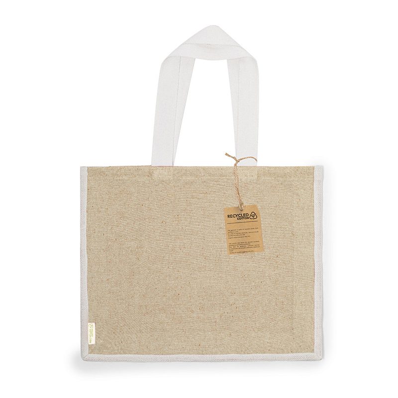 Bolsa 45 x 36 x 11 Algodón Reciclado Yute / 140 grs.