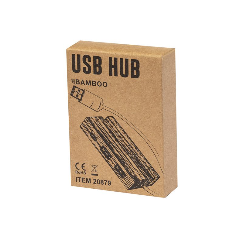 Puerto USB Bambú
