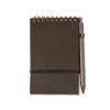 Libreta 10 x 14 Fibra Café