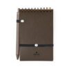 Libreta 10 x 14 Fibra Café
