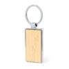 Llavero Rectangular Bambú