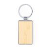 Llavero Rectangular Bambú