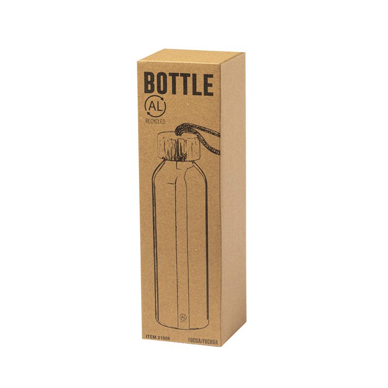 Botella Aluminio Reciclado 600 cc.