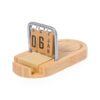 Cargador Inalámbrico 15W Bambú Calendario