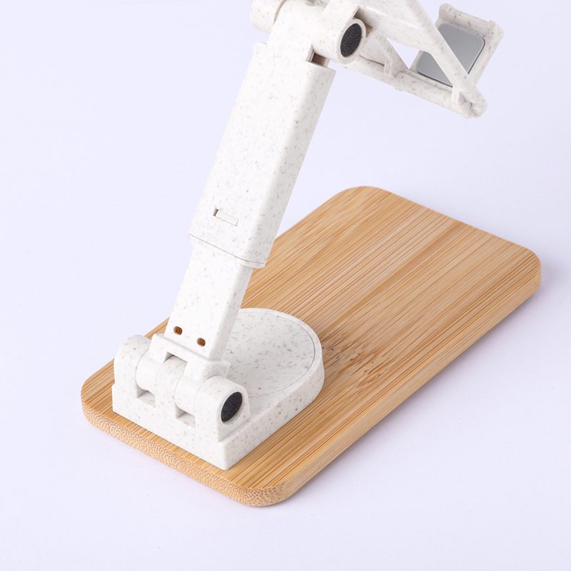 Soporte Celular Fibra Trigo Bambú