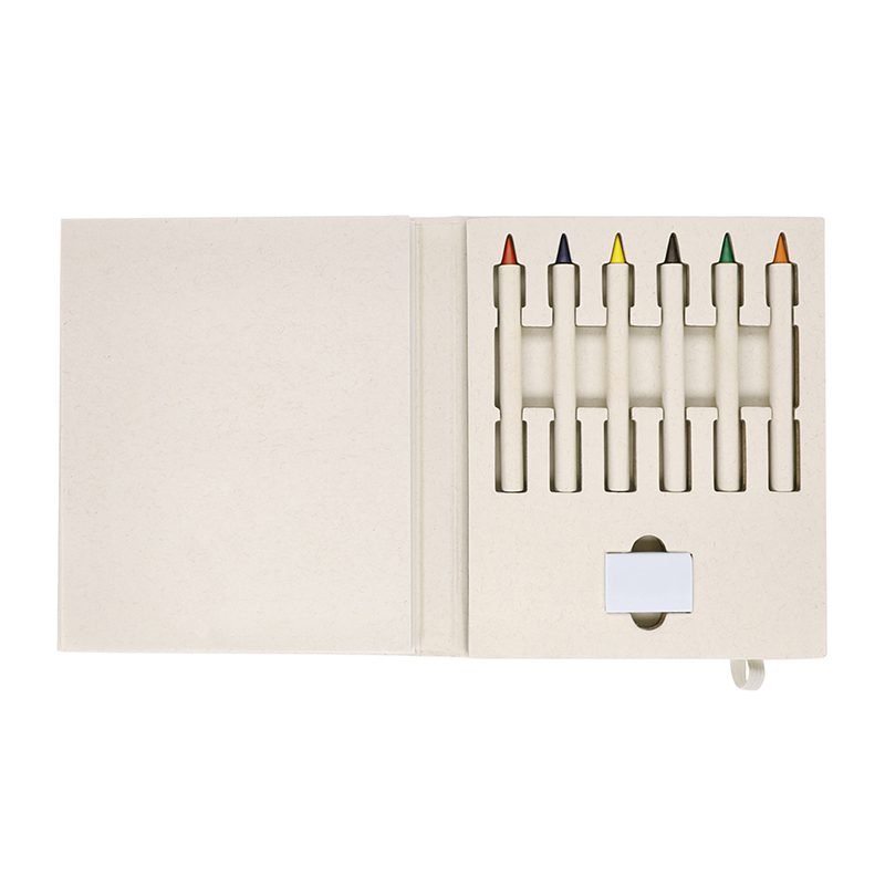 Set DIbujo Caja Leche Reciclada