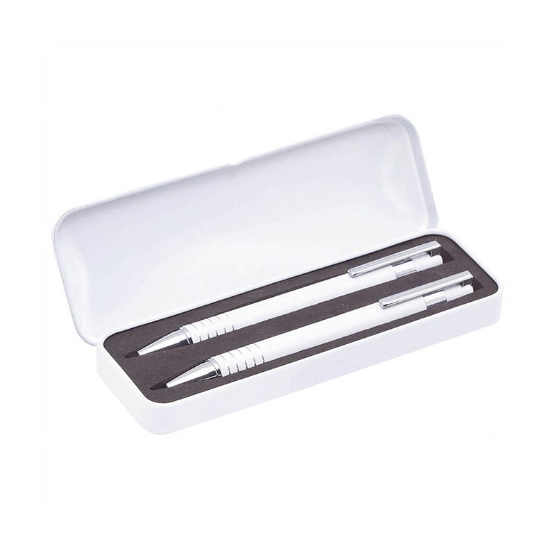 Set Bolígrafo Portaminas Metálico