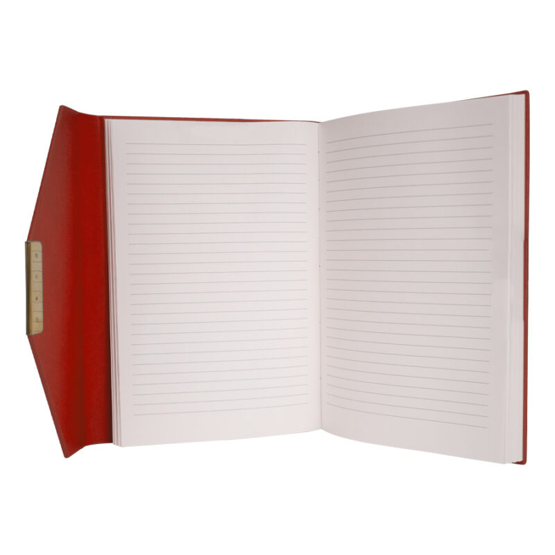 Cuaderno 14 x 21 Lineado Cuero PU