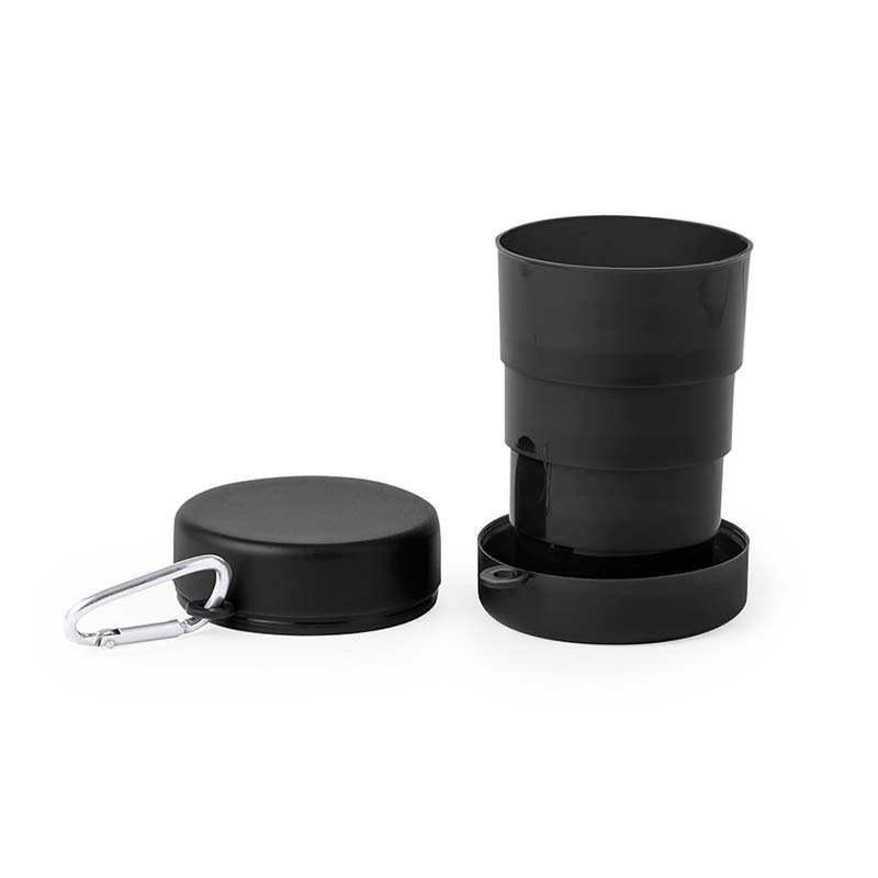 Vaso Plástico Reciclado Plegable 220 cc.
