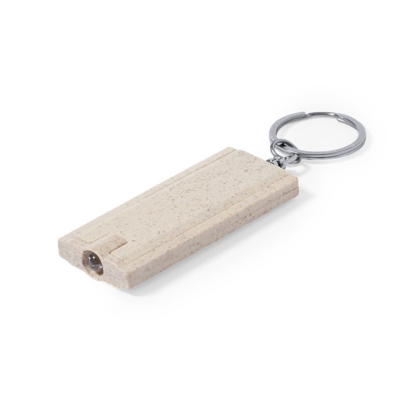 Llavero Linterna Fibra de Trigo