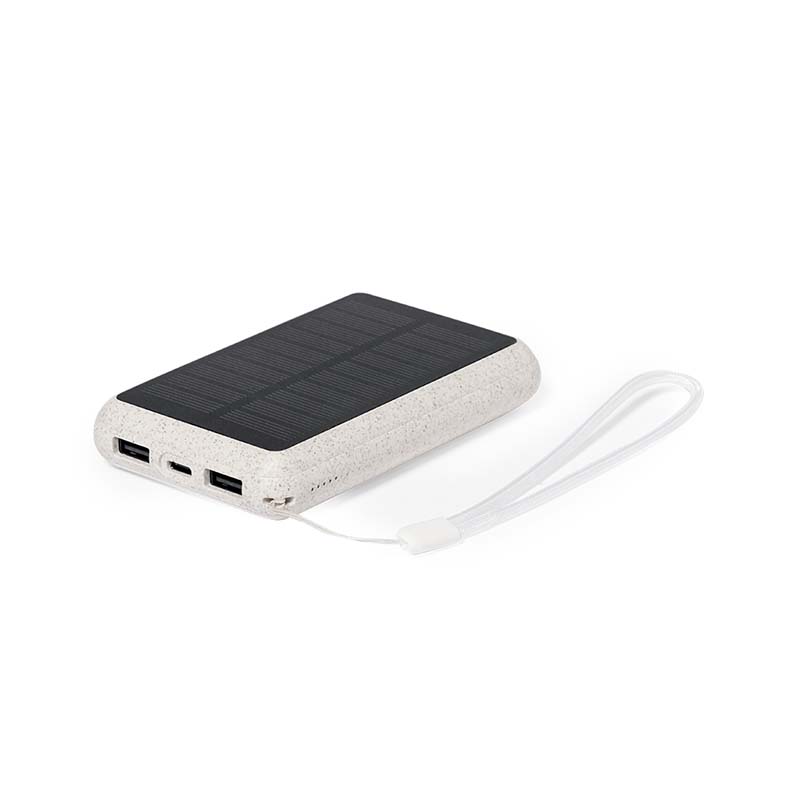Power Bank 5000 mAh Fibra Trigo / Solar