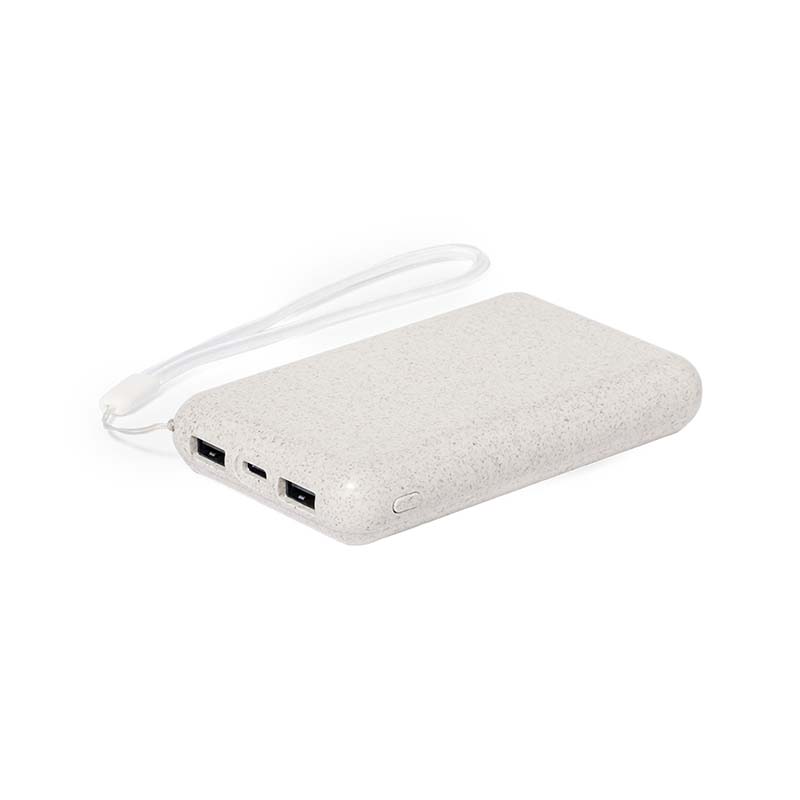 Power Bank 5000 mAh Fibra Trigo / Solar