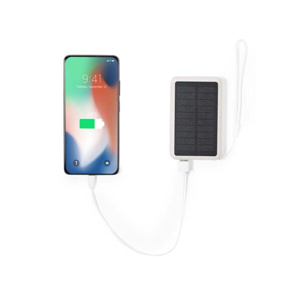 Power Bank 5000 mAh Fibra Trigo / Solar