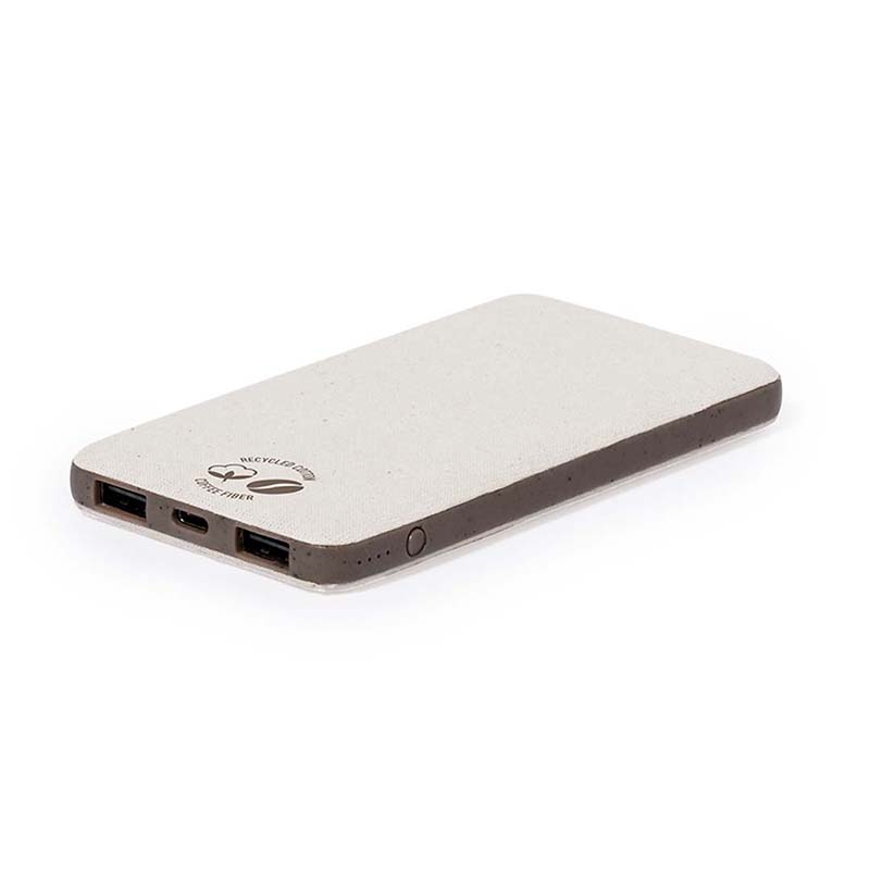 Power Bank 5000 mAh Fibra Café