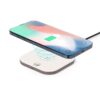 Cargador Inalámbrico 15W Fibra Café Algodón Reciclado