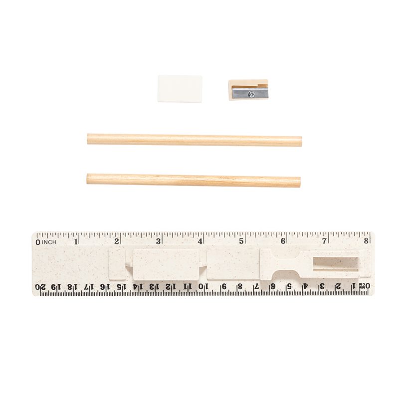 Set Escolar Fibra de Trigo