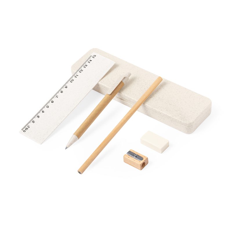 Set Escolar Fibra de Trigo