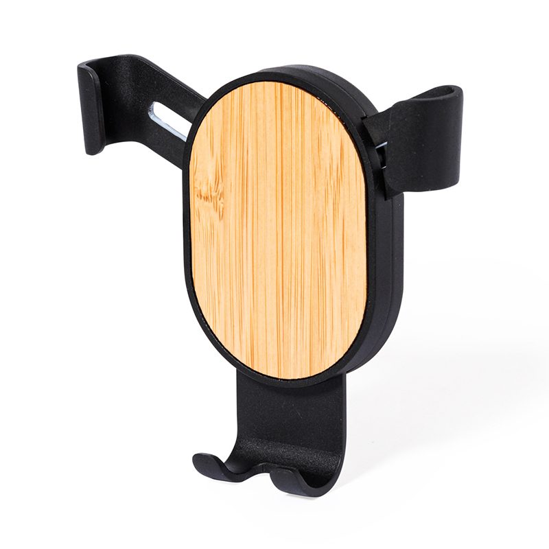 Soporte Celular para Auto Bambú