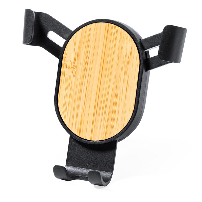 Soporte Celular para Auto Bambú