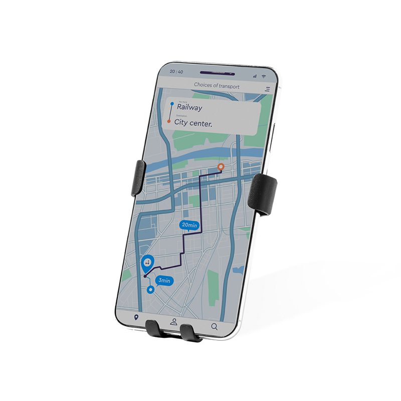 Soporte Celular para Auto Bambú