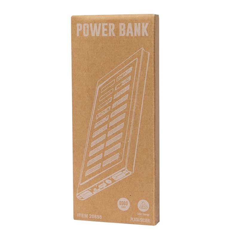 Power Bank 8000 mHz Solar