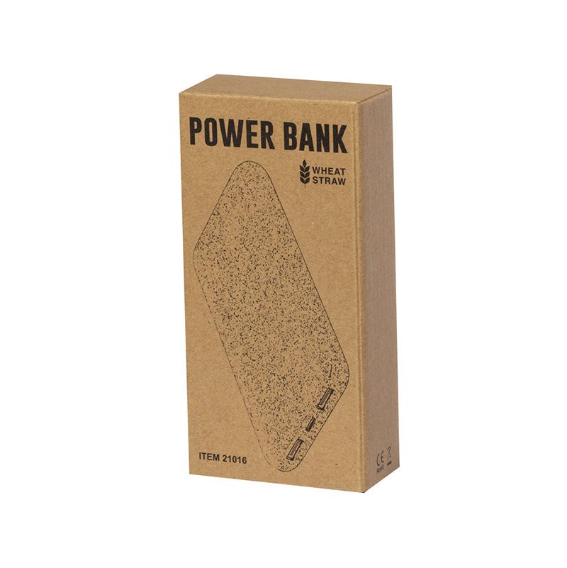 Power Bank 20000 mHZ Fibra de Trigo