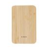 Power Bank 5000 mAh Bambú Aluminio Reciclado